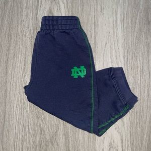 boys Notre Dame joggers